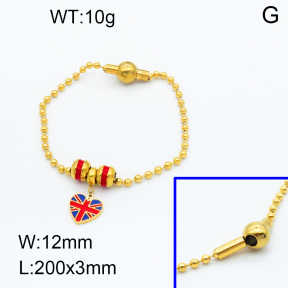 SS Bracelet  3B3002291vhmv-066