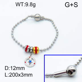 SS Bracelet  3B3002310vhkl-066