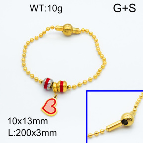 SS Bracelet  3B3002311vhll-066