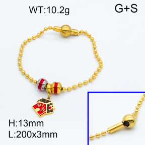 SS Bracelet  3B3002313vhll-066