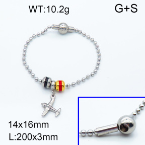 SS Bracelet  3B3002316vhkl-066