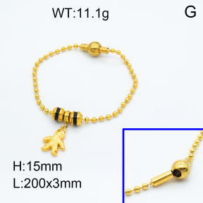 SS Bracelet  3B3002327vhmv-066