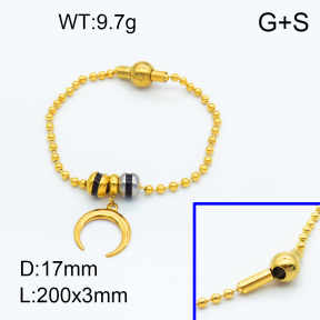 SS Bracelet  3B3002335vhll-066