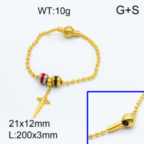 SS Bracelet  3B3002345vhll-066