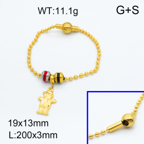 SS Bracelet  3B3002347vhll-066