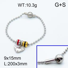 SS Bracelet  3B3002352vhkl-066