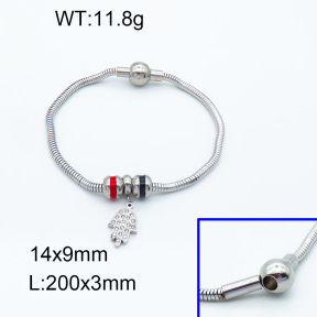 SS Bracelet  3B4002058vhmv-066