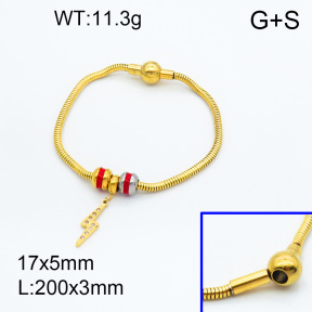 SS Bracelet  3B4002059vhml-066