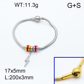 SS Bracelet  3B4002060vhll-066