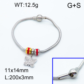 SS Bracelet  3B4002062vhll-066