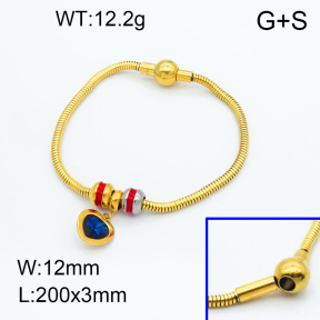 SS Bracelet  3B4002063vhml-066