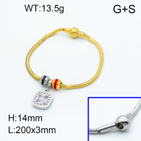 SS Bracelet  3B4002065vhmv-066