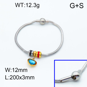 SS Bracelet  3B4002068vhmv-066