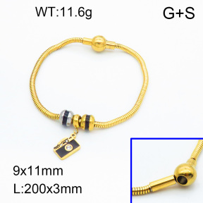 SS Bracelet  3B4002079vhmv-066