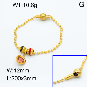 SS Bracelet  3B4002085vhml-066