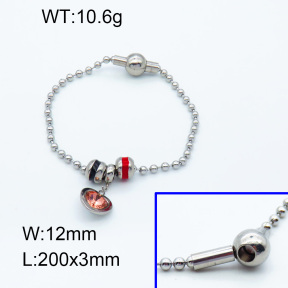 SS Bracelet  3B4002086vhll-066