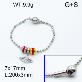 SS Bracelet  3B4002088ahlv-066