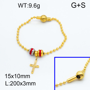 SS Bracelet  3B4002091vhmv-066