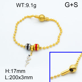 SS Bracelet  3B4002103vhmv-066