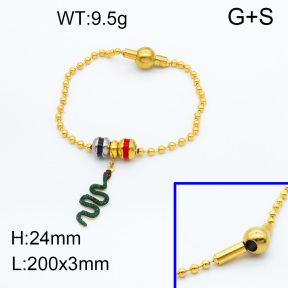 SS Bracelet  3B4002105vhnv-066