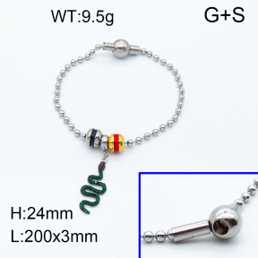 SS Bracelet  3B4002106vhmv-066