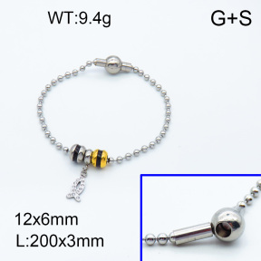 SS Bracelet  3B4002112vhkl-066