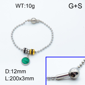 SS Bracelet  3B4002116vhkl-066