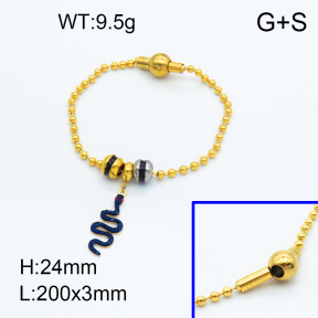 SS Bracelet  3B4002117vhnv-066