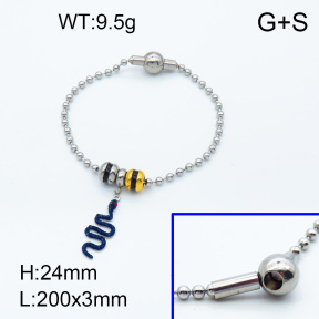 SS Bracelet  3B4002118vhmv-066