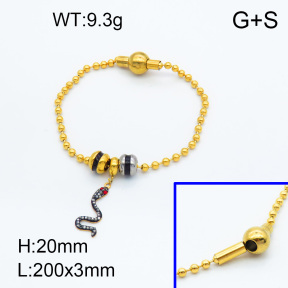 SS Bracelet  3B4002119vhnv-066