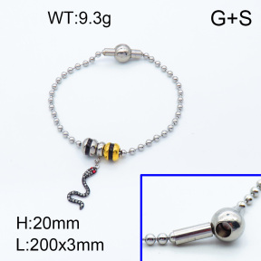 SS Bracelet  3B4002120vhmv-066