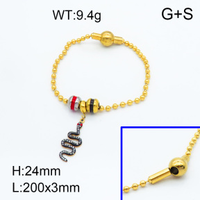 SS Bracelet  3B4002123vhnv-066