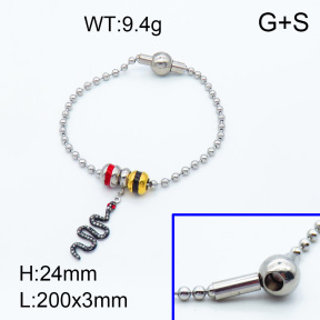 SS Bracelet  3B4002124vhmv-066