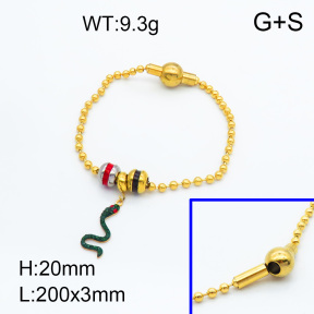 SS Bracelet  3B4002125vhnv-066