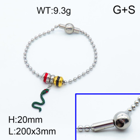 SS Bracelet  3B4002126vhmv-066