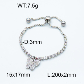 SS Bracelet  3B4002128bhil-066