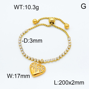 SS Bracelet  3B4002131bhia-066