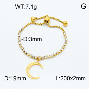 SS Bracelet  3B4002133bhia-066