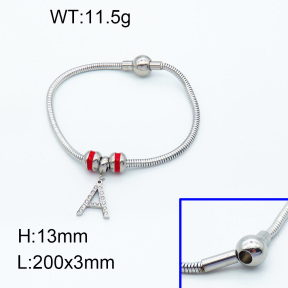 SS Bracelet  3B4002136vhmv-066