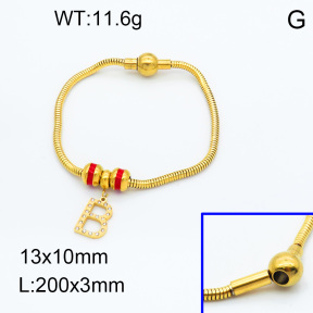 SS Bracelet  3B4002137vhnv-066