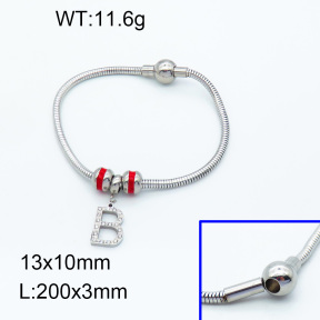 SS Bracelet  3B4002138vhmv-066