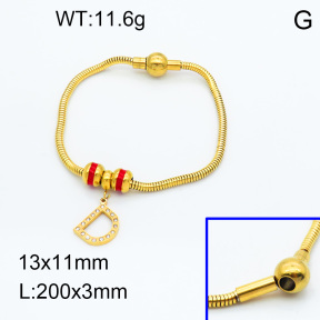 SS Bracelet  3B4002141vhnv-066