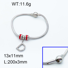 SS Bracelet  3B4002142vhmv-066