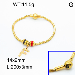 SS Bracelet  3B4002145vhnv-066