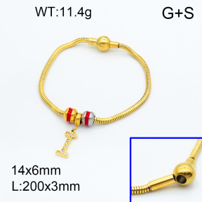 SS Bracelet  3B4002151vhml-066