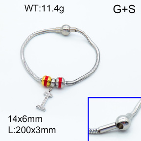 SS Bracelet  3B4002152vhll-066