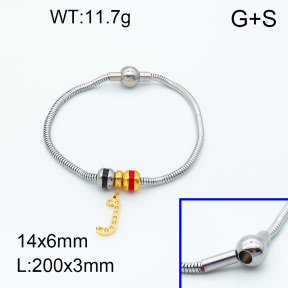 SS Bracelet  3B4002154vhmv-066