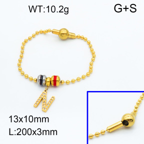 SS Bracelet  3B4002161vhmv-066