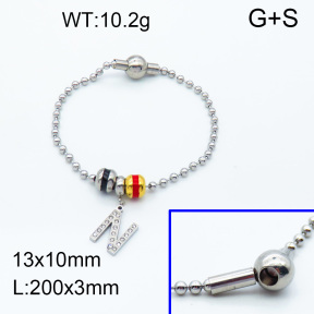 SS Bracelet  3B4002162ahlv-066