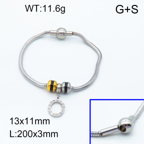 SS Bracelet  3B4002164vhll-066